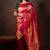 Pink borderless silk saree