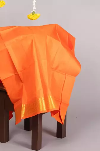 Blue colour pattu saree with silk mark certified