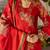 Kabool mahagony work suit set