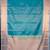 Teal green and grey vairaoosi semi silk saree