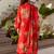 Kabool mahagony work suit set