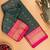 Green and pink vairaoosi semi silk saree