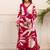 Kabool cherry printed kurta pant set