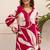 Kabool cherry printed kurta pant set