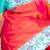 Tomato pink soft silk saree