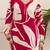 Kabool cherry printed kurta pant set