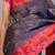 Blue and pink korvai pure silk saree