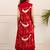 Kabool ruby printed kurta pant set
