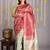 Red silk saree