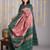 Pink silk saree