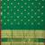 Green pure kanchi cotton saree