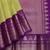 Green bridal saree
