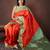 Orange pattu saree