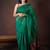Green and maroon kanjivaram borderless silk saree