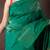 Green and maroon kanjivaram borderless silk saree