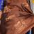 Brown colour pattu saree