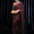 Wine Dori Zari And Sequins Work Kasturi Silk blend Georgette Saree