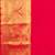 Grey and red semi silk saree
