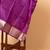 Purple pure silk saree