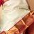 Beige pure silk saree
