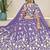 Light Purple Embroidered Crush Organza Lehenga Choli