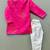 Pink bandhni kurta set with pant for boys