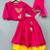 Butterfly embroidered lehenga set for girls