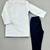 Floral printed attached nehru jacket with kurta & pants for boys