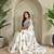 Cream Premium Kota Doria Embroidered Saree