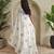 Cream Premium Kota Doria Embroidered Saree