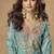 Sky blue simar silk embroidered designer plazzo suit