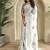 White Crush Organza Embroidered Saree