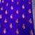 Royal Blue banarasi silk blend Jacquard Woven Saree