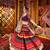 Multi Color Muslin Print Mirror Work fully stitched lehenga choli
