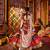 Multi Color Muslin Print Mirror Work fully stitched lehenga choli