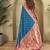 Blue Paithani silk blend Sarees 