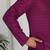 Chikankari embroidered cotton purple kurta
