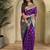 Plum Paithani silk blend Sarees 