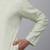 Men green linen solid kurta