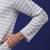 Men grey cotton striped kurta
