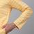 Men yellow cotton striped kurta