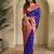 Violet Paithani silk blend Sarees 