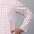 Men pink cotton floral printed kurta