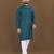 Rama embroidery work with sequence men's kurta and Pyjamas for Mens