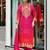 Pink Heavy Embroidered kurta set