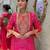 Pink Heavy Embroidered kurta set