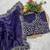 Purple Sequins Embroidery Work Jimmy Choo Saree