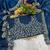 Teal Sequins Embroidery Work Jimmy Choo Saree