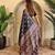 Black Dola Viscose Digital Printed Saree