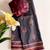 Black Dola Viscose Digital Printed Saree